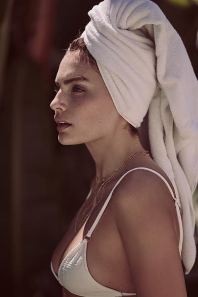 Alyssa Miller in a bikini in lingerie