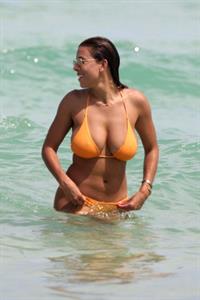 Devin Brugman in a bikini