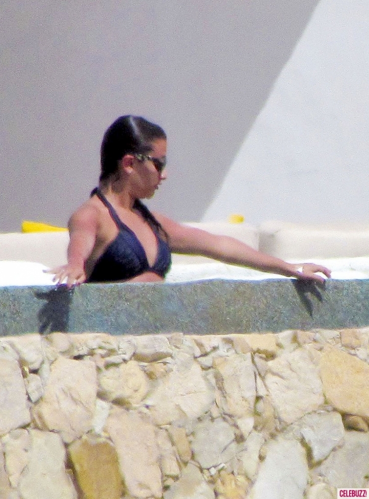 Lea Michele in a bikini