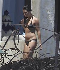 Lea Michele in a bikini