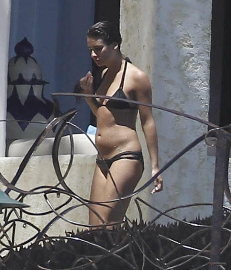 Lea Michele in a bikini