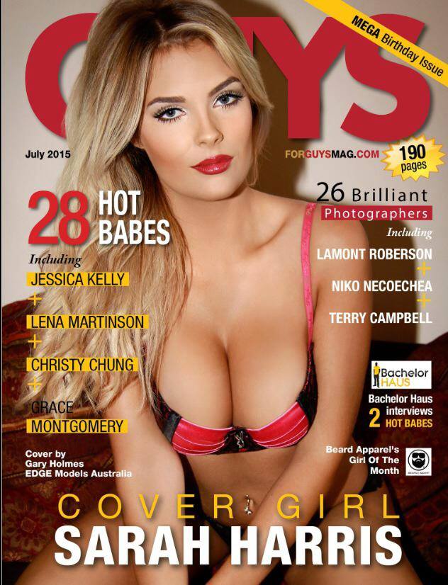 Sarah Louise Harris in a bikini