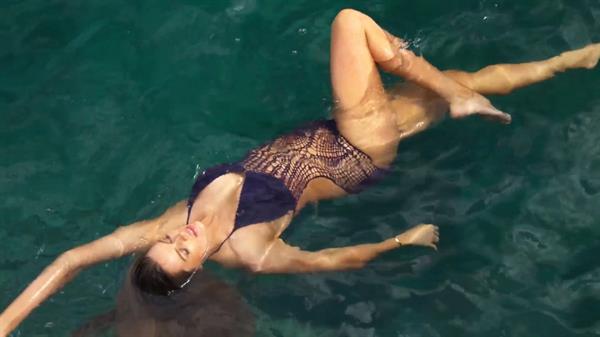 Robyn Lawley in a bikini