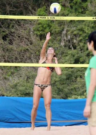 Alex Morgan in a bikini