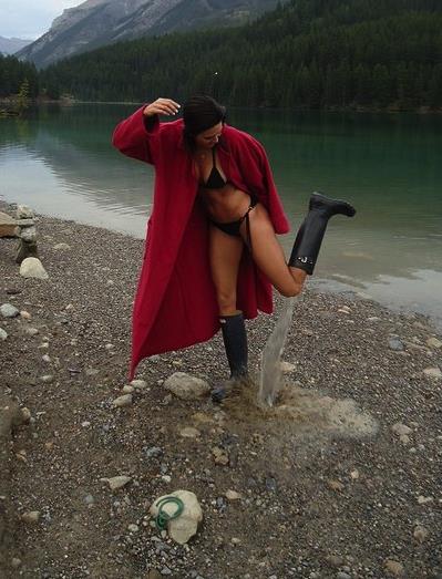 Leryn Franco in a bikini