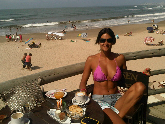 Leryn Franco in a bikini