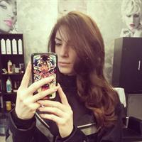 Ivana Španović taking a selfie