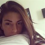 Ivana Španović taking a selfie