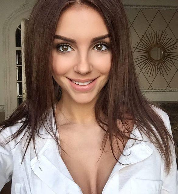 Galina Dubenenko taking a selfie