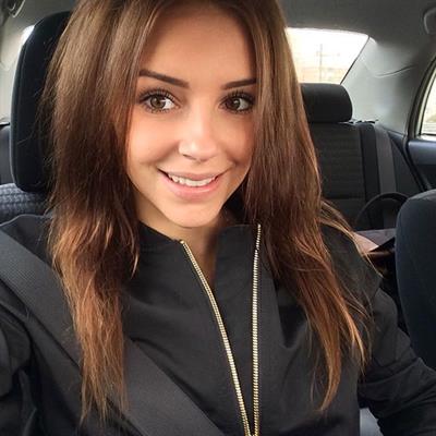 Galina Dubenenko taking a selfie