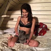 Galina Dubenenko in lingerie