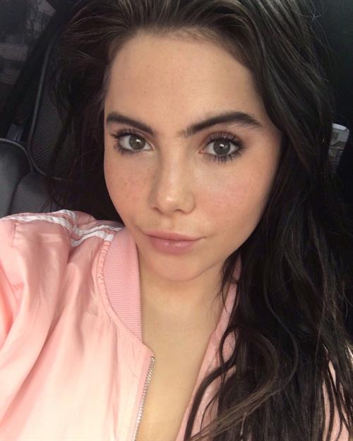 McKayla Maroney taking a selfie
