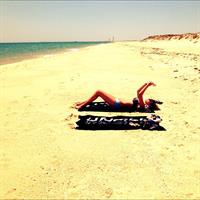 Bronte Blampied in a bikini