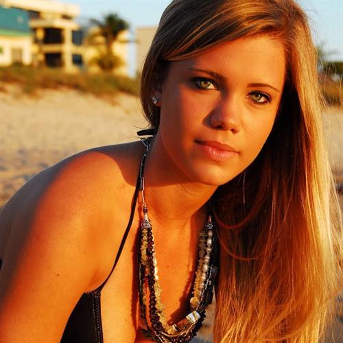 Kayla Garvey in a bikini