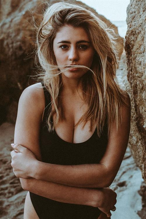 Lia Marie Johnson in a bikini