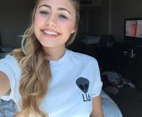 Lia Marie Johnson taking a selfie