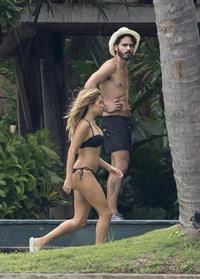 Sylvie van der Vaart in a bikini