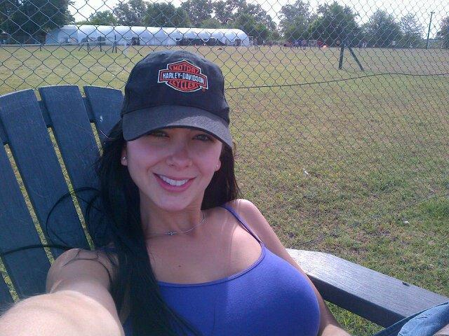 Mariana Davalos taking a selfie