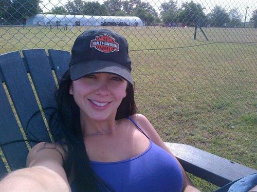 Mariana Davalos taking a selfie