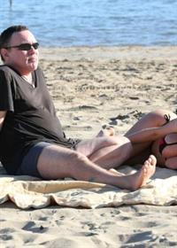 Courtney Stodden Bikini Candids at the beach in Venice