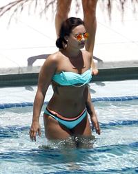 Demi Lovato in a bikini