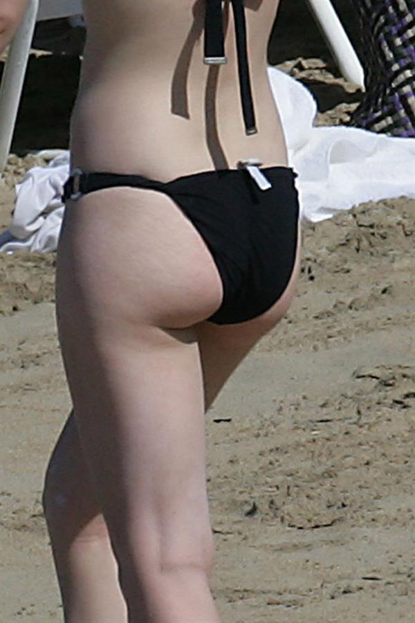 Emma Watson in a bikini - ass