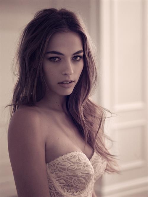 Caroline Kelley in lingerie