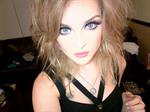 Perrie Edwards taking a selfie