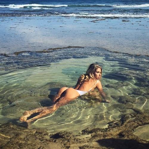 Sahara Ray in a bikini - ass