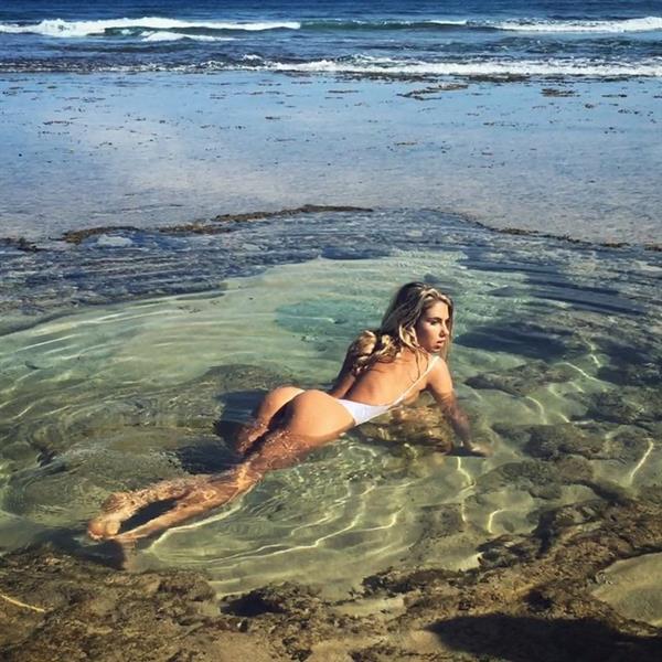Sahara Ray in a bikini - ass