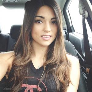 Kyra Santoro taking a selfie