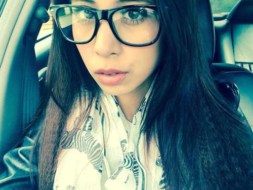 Paula Shy taking a selfie