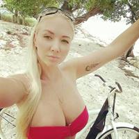 Molly Cavalli in a bikini