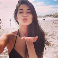 Anelia Moor in a bikini