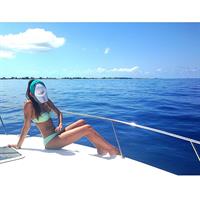 Betsy Alvarez in a bikini