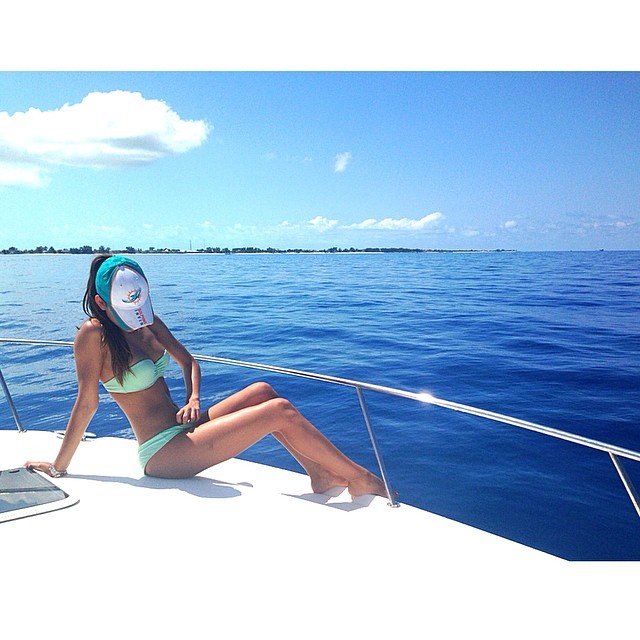 Betsy Alvarez in a bikini