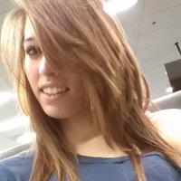 Caitlin McSwain taking a selfie