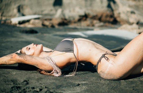 Amanda Cerny in a bikini