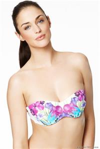 Violet Budd in a bikini