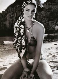 Violet Budd in a bikini