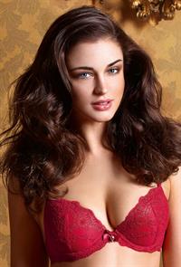 Violet Budd in lingerie