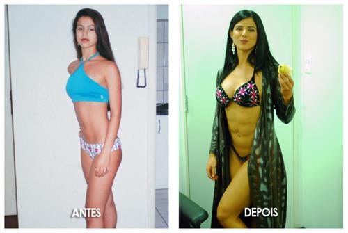 Eva Andressa in a bikini