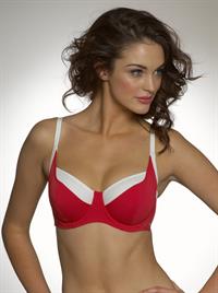 Violet Budd in lingerie