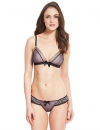 Violet Budd in lingerie