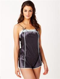 Violet Budd in lingerie