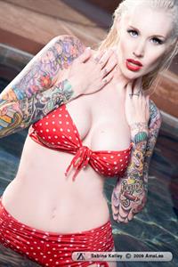 Sabina Kelley in a bikini