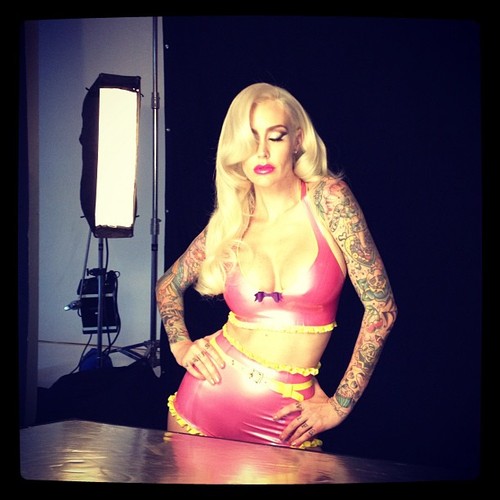 Sabina Kelley in a bikini