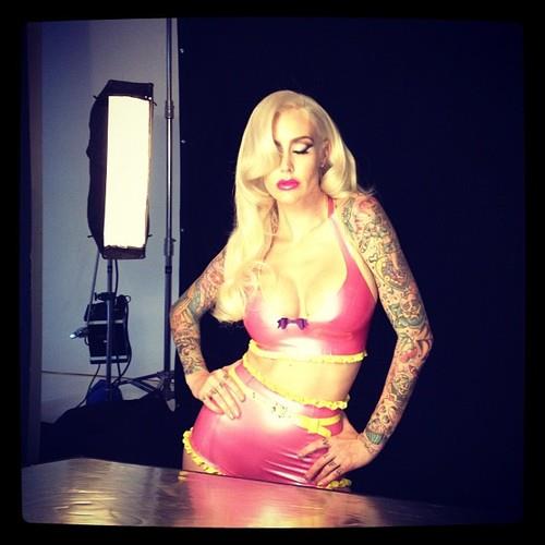 Sabina Kelley in a bikini