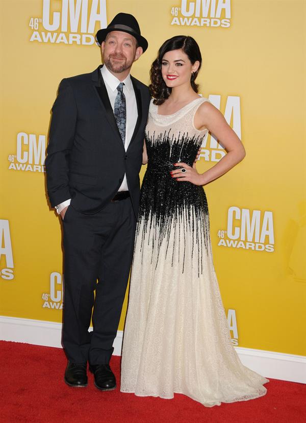 Lucy Hale at the 46th annual CMA awards