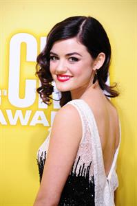 Lucy Hale at the 46th annual CMA awards